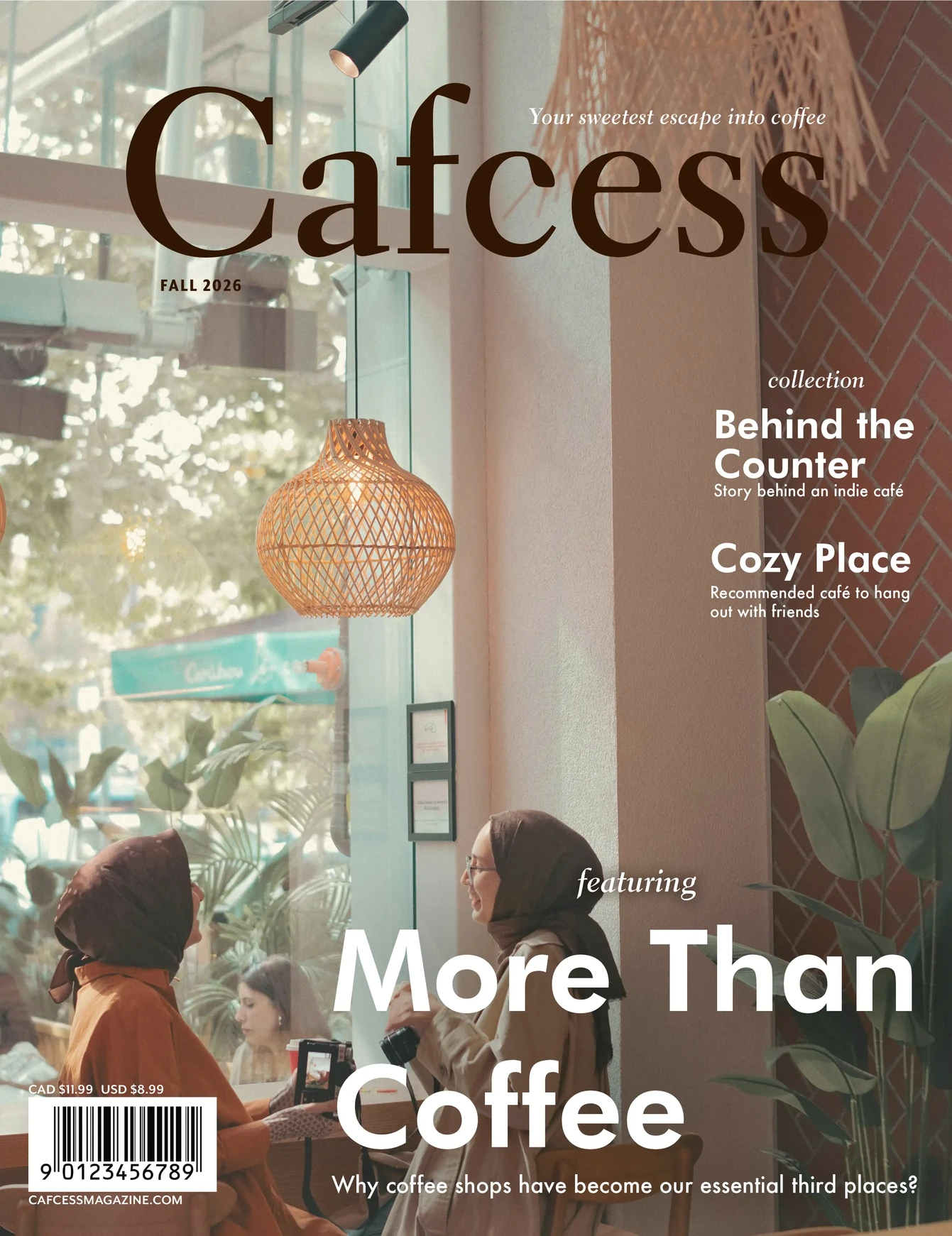Cafcess magazine cover
