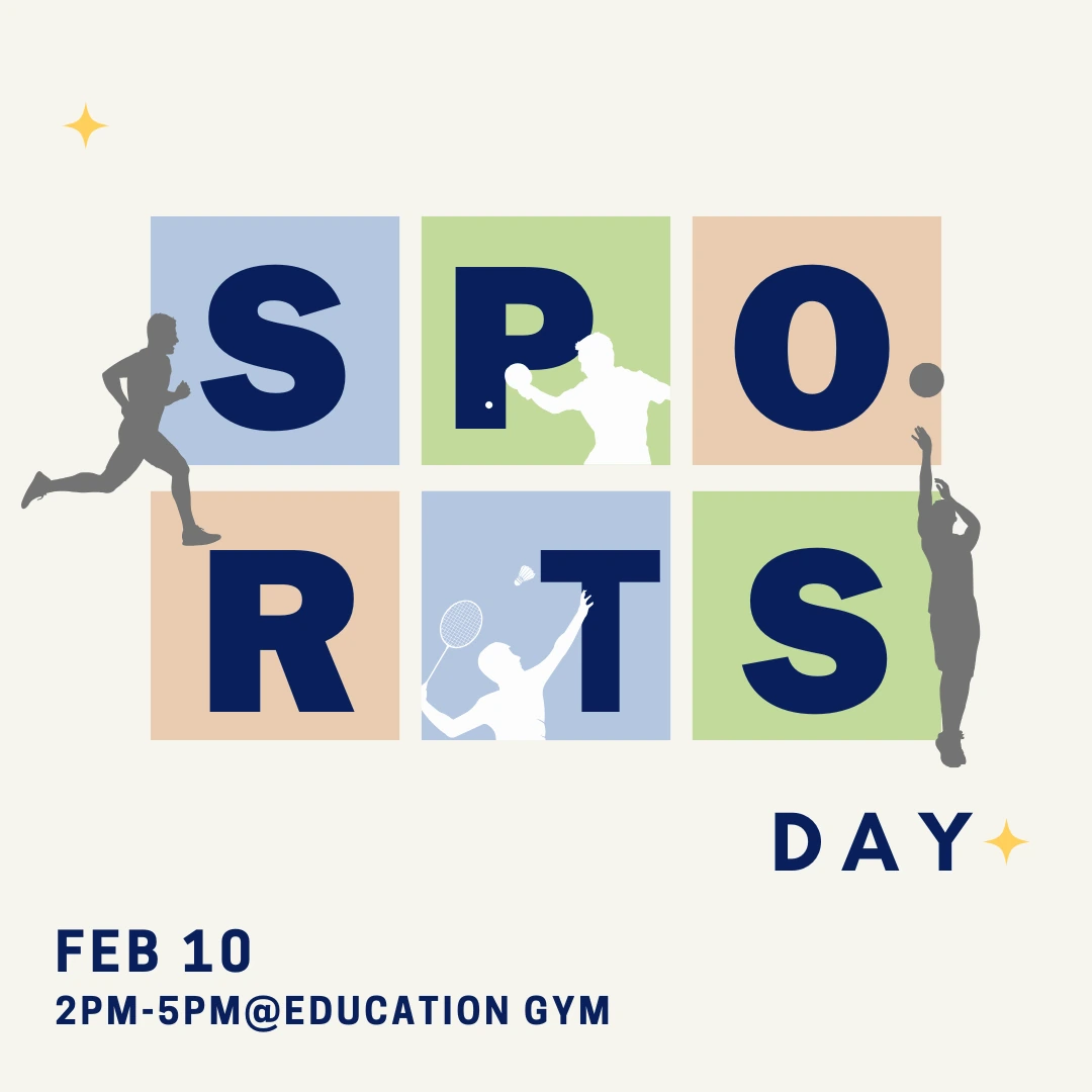 Sports Day poster