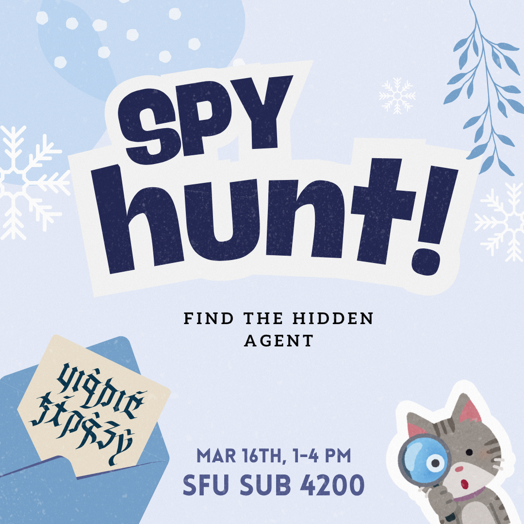 Winter Scavenger Hunt poster